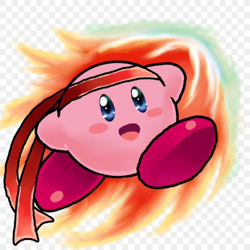 Kirby's Return To Dream Land Kirby: Triple Deluxe Mario Kart: Double Dash Wii, PNG, 894x894px, Watercolor, Cartoon, Flower, Frame, Heart Download Free
