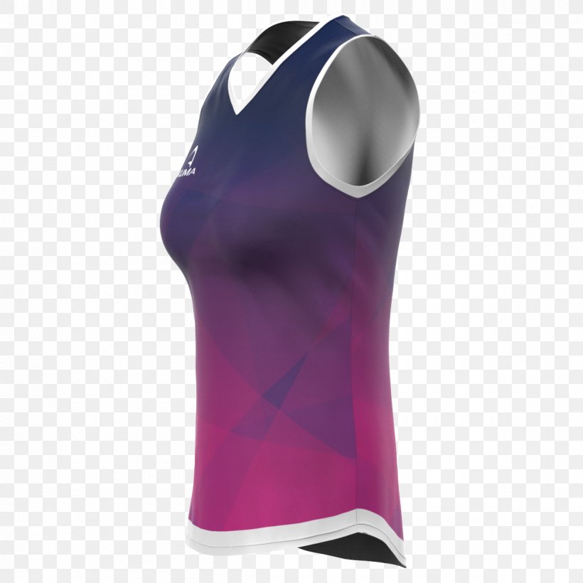 Outerwear Sleeveless Shirt, PNG, 1200x1200px, Outerwear, Magenta, Neck, Purple, Sleeve Download Free