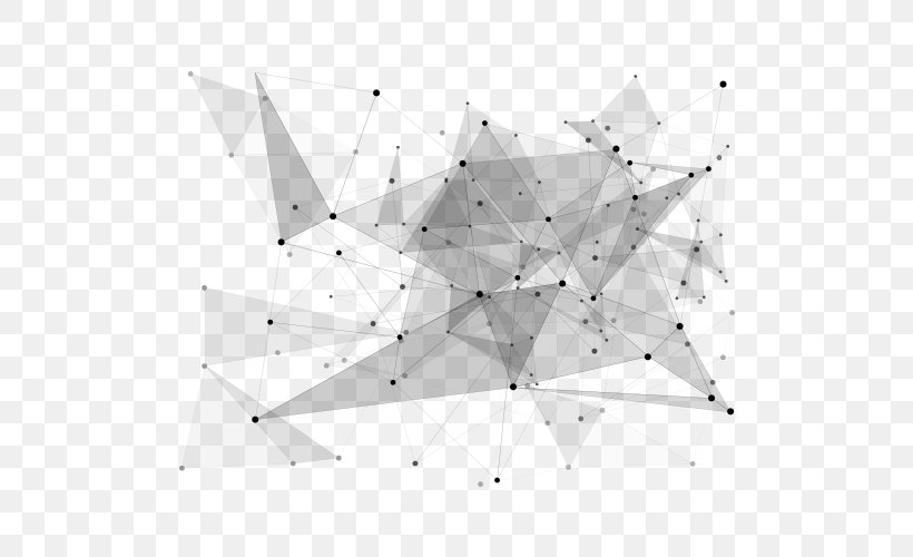 Polygon Geometry Triangle Euclidean Vector, PNG, 500x500px, Triangle, Black And White, Monochrome, Monochrome Photography, Pattern Download Free