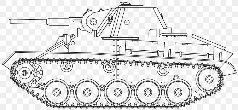 T-70 Light Tank Continuous Track T-40, PNG, 1200x557px, Tank, Armoured Fighting Vehicle, Auto Part, Black And White, Combat Vehicle Download Free