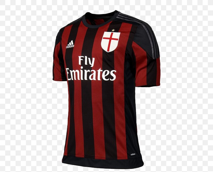 A.C. Milan Jersey 2015–16 Serie A Kit Shirt, PNG, 571x663px, Ac Milan, Active Shirt, Adidas, Brand, Clothing Download Free