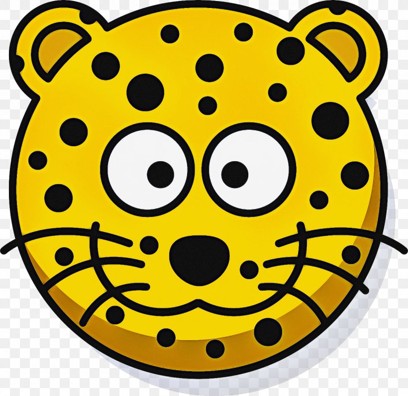 Emoticon Smile, PNG, 1280x1243px, Leopard, Cheetah, Drawing, Emoticon, Jaguar Download Free