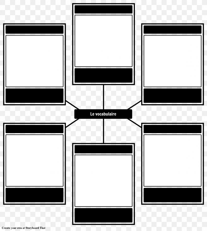 Graphic Organizer Template Vocabulary Storyboard, PNG, 1142x1277px, Graphic Organizer, Area, Black And White, Chart, Diagram Download Free