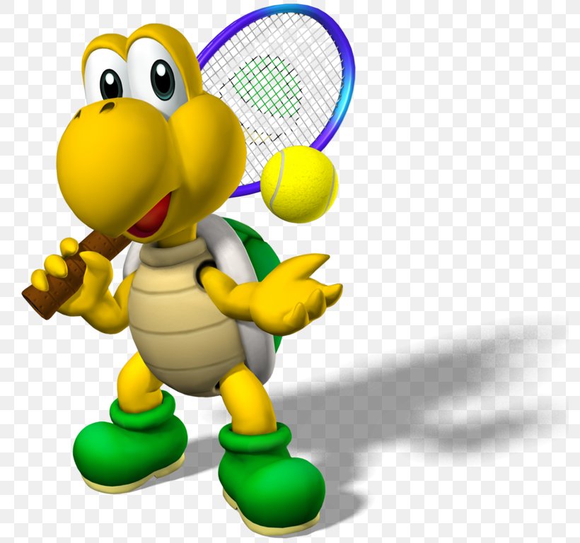 Mario Power Tennis Mario Tennis Open Super Mario Bros., PNG, 788x768px, Tennis, Beak, Cartoon, Koopa Troopa, Luigi S Mansion Download Free