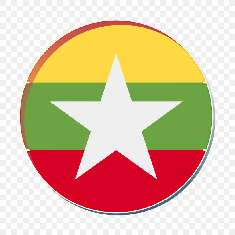 Myanmar Icon Countrys Flags Icon, PNG, 1238x1240px, Myanmar Icon, Circle, Countrys Flags Icon, Flag, Logo Download Free