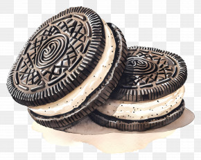 Oreo - Delicious Chocolate Cookies With Cream Filling PNG