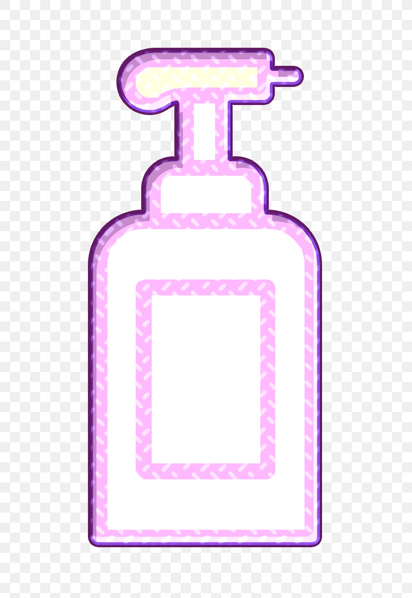 Shampoo Icon Hairdresser Icon Soap Icon, PNG, 556x1190px, Shampoo Icon, Hairdresser Icon, Magenta, Material Property, Pink Download Free