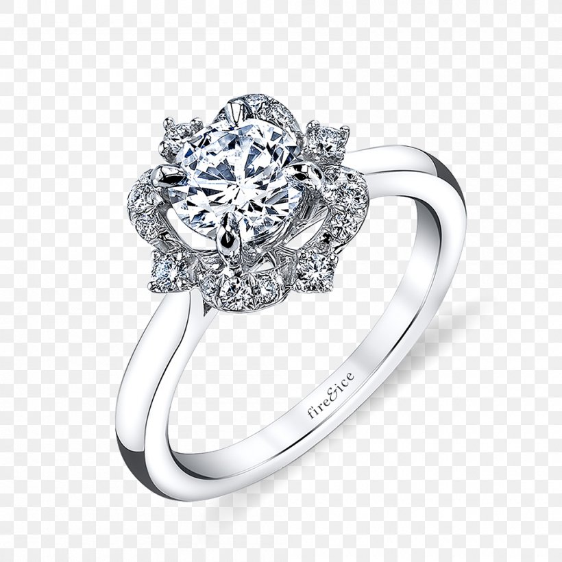 Engagement Ring Wedding Ring Jewellery, PNG, 1000x1000px, Engagement Ring, Body Jewelry, Bride, Carat, Diamond Download Free