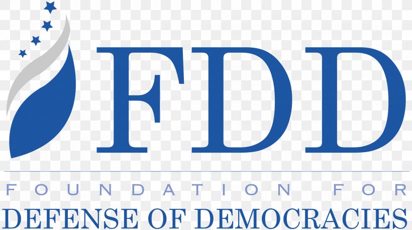 Foundation For Defense Of Democracies Democracy Think Tank Organization Logo, PNG, 1920x1073px, Democracy, Area, Blue, Brand, Institution Download Free