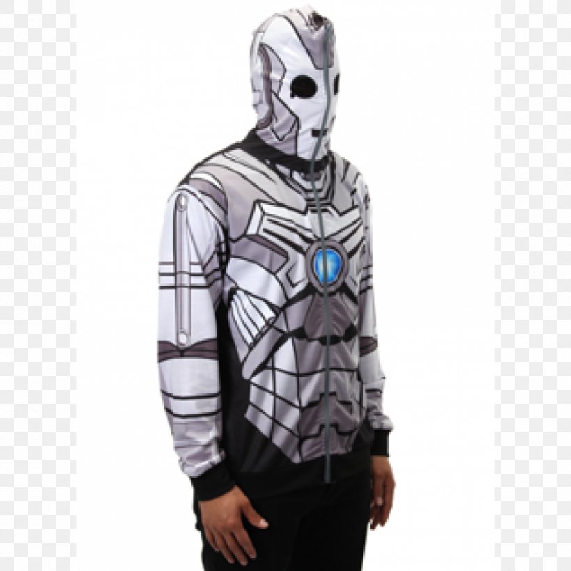 Hoodie Doctor Cyberman Weeping Angel Zipper, PNG, 900x900px, Hoodie, Clothing, Costume, Cyberman, Dalek Download Free