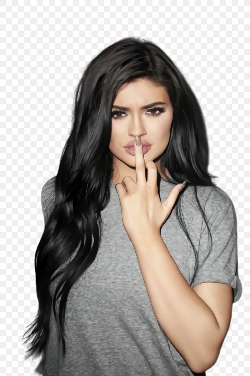 Mouth Cartoon, PNG, 1632x2448px, Kylie Jenner, Beauty, Black Hair, Brown Hair, Cheek Download Free