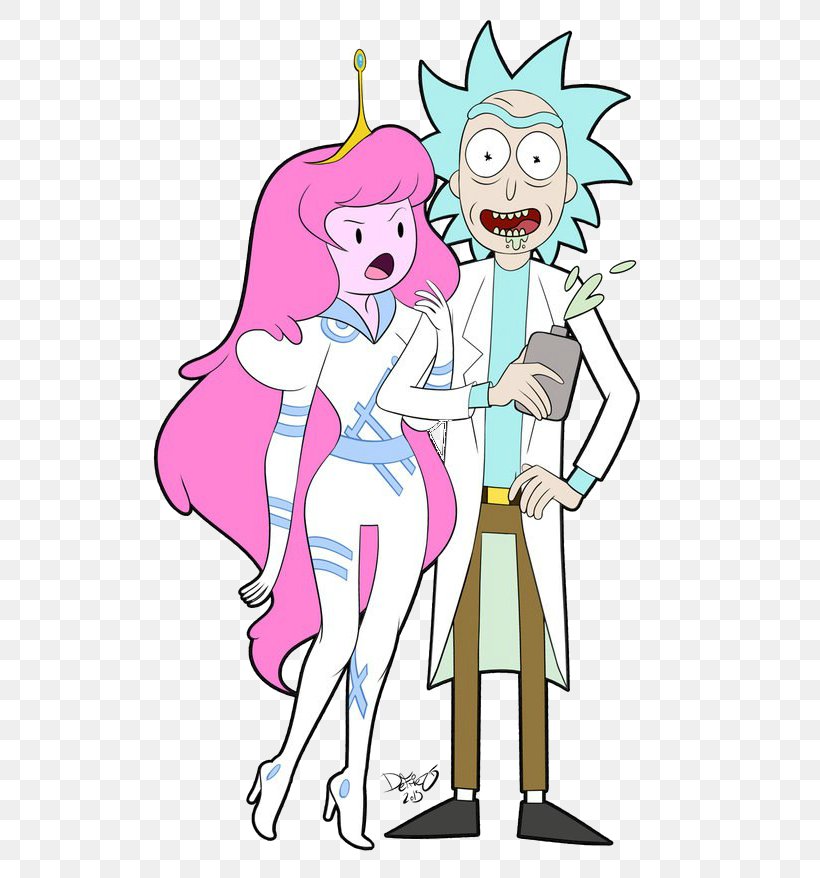 Rick Sanchez Finn The Human Morty Smith Crossover Animation, PNG, 600x878px, Watercolor, Cartoon, Flower, Frame, Heart Download Free