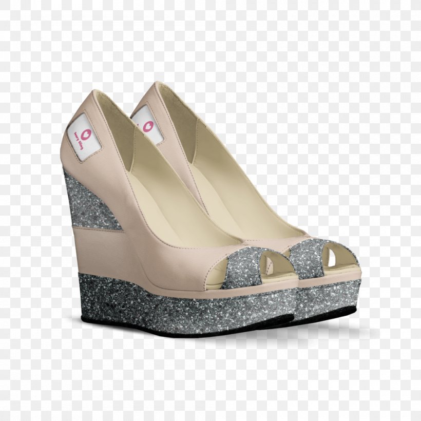 Wedge Sandal Shoe Toe Walking, PNG, 1000x1000px, Wedge, Basic Pump, Beige, Brand, Footwear Download Free