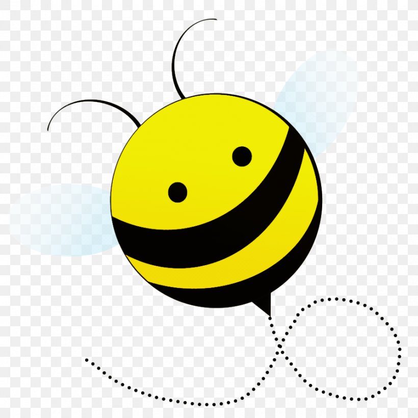 Bee Background, PNG, 894x894px, Smiley, Bee, Black, Bumblebee, Emoticon Download Free