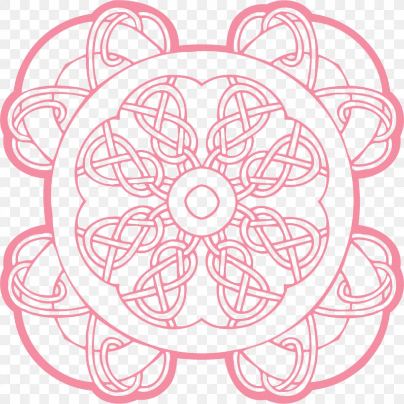 Drawing Celtic Knot Celtic Art Celts Ornament, PNG, 1024x1024px, Drawing, Area, Art, Artwork, Black And White Download Free