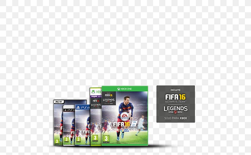 FIFA 16 Xbox One Electronic Arts Video Game PlayStation 4, PNG, 512x508px, Fifa 16, Advertising, Brand, Display Advertising, Electronic Arts Download Free