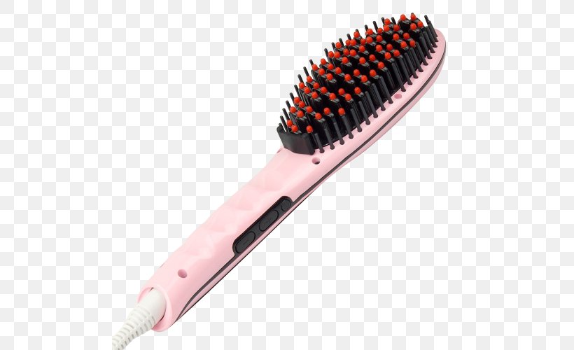 Hair Iron Comb Hair Straightening Brush, PNG, 500x500px, Hair Iron, Afro, Brush, Clothes Iron, Comb Download Free