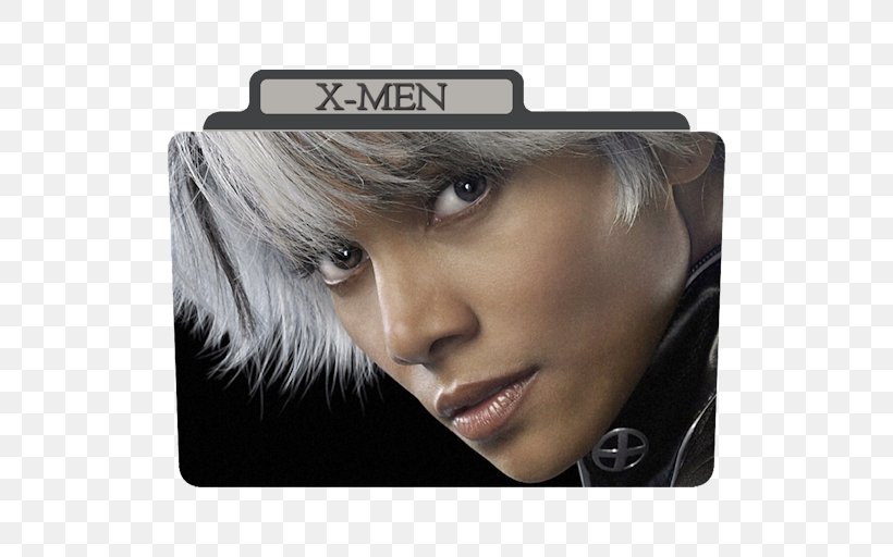 Halle Berry Storm Professor X X-Men Jean Grey, PNG, 512x512px, Halle Berry, Brown Hair, Chin, Ear, Eyebrow Download Free