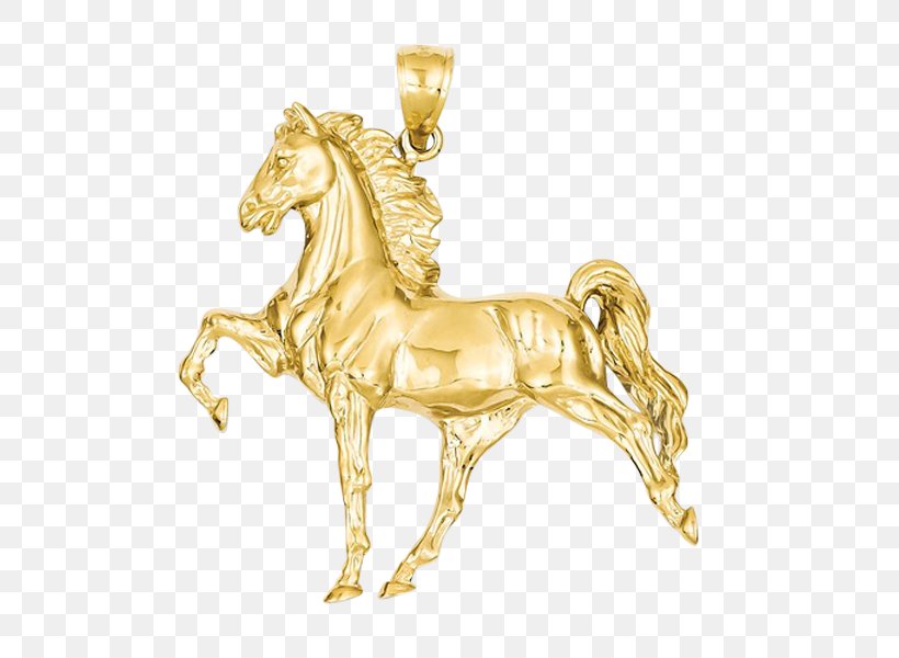 Horse Gold Charms & Pendants Earring Necklace, PNG, 600x600px, Horse, Black Hills Gold Jewelry, Body Jewelry, Bracelet, Brass Download Free
