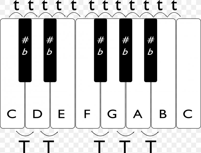 Musical Keyboard Semitone Musical Note Scale, PNG, 1769x1342px, Watercolor, Cartoon, Flower, Frame, Heart Download Free