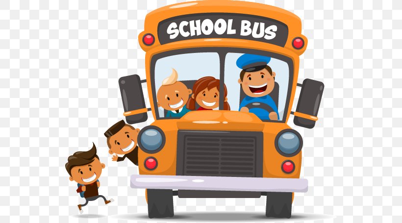 School Bus Student National Primary School, PNG, 554x455px, Bus, Automotive Design, Brand, Bus Driver, Cartoon Download Free