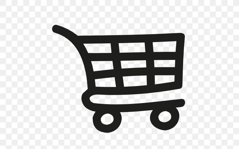 Shopping Cart Online Shopping Symbol, PNG, 512x512px, Shopping Cart, Bag, Black And White, Cart, Ecommerce Download Free