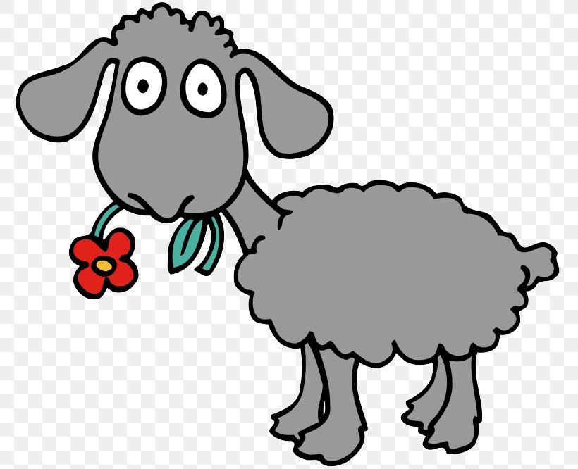 Sheep Desktop Wallpaper Clip Art, PNG, 786x666px, Sheep, Animal Figure, Area, Artwork, Black And White Download Free