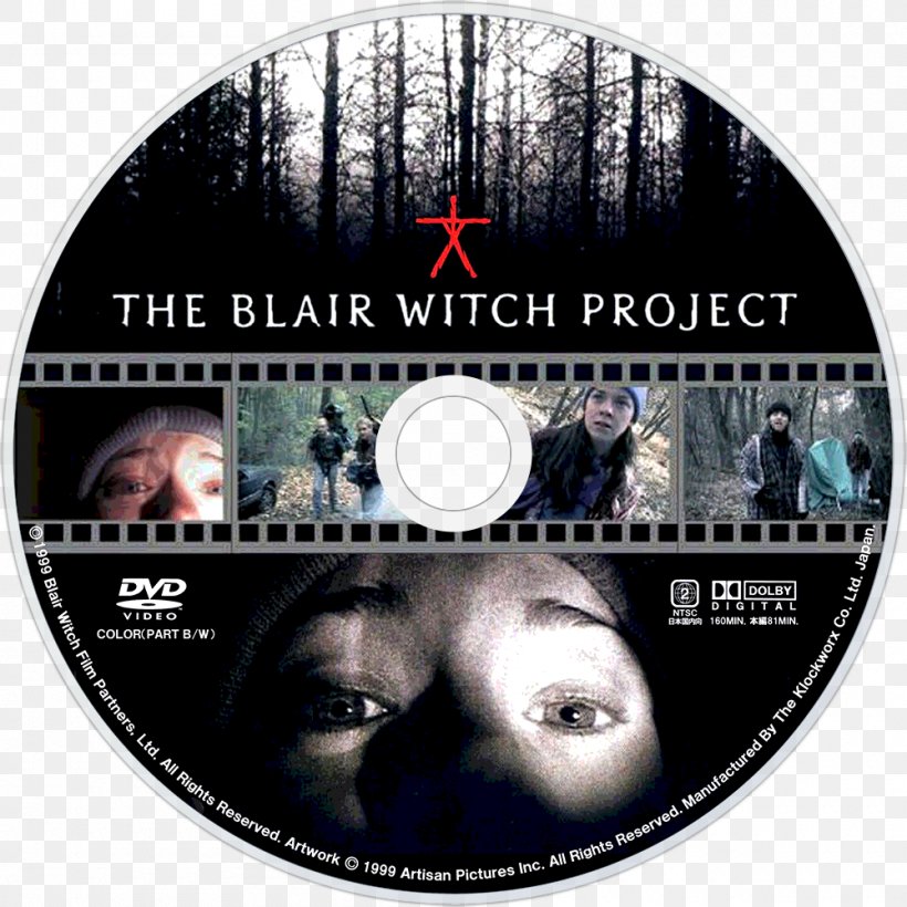 The Blair Witch Project Film Found Footage Horror 0, PNG, 1000x1000px, Blair Witch Project, Blair Witch, Cinema, Compact Disc, Dvd Download Free