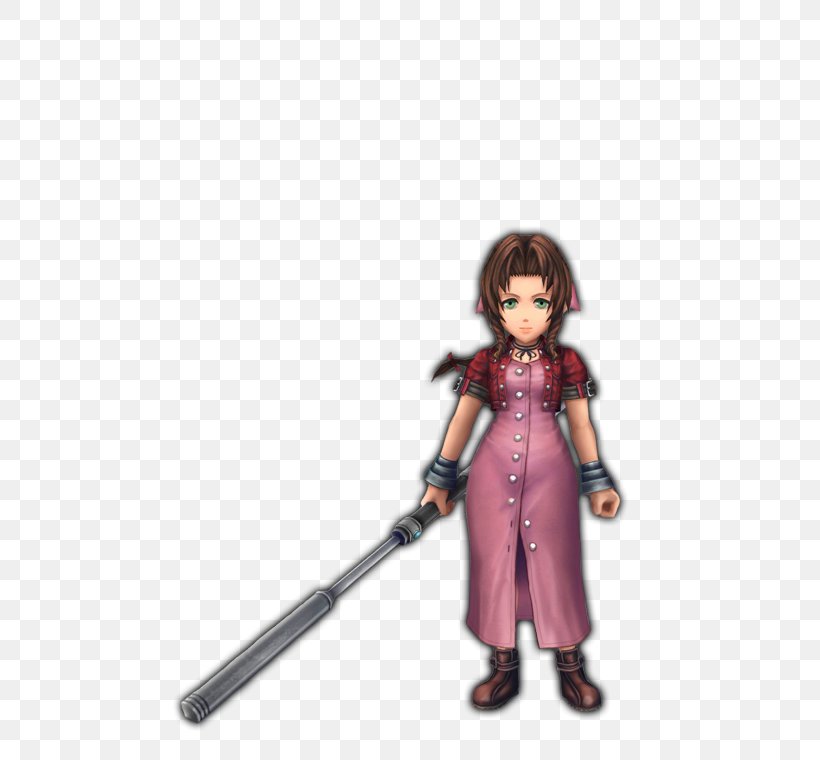 Final Fantasy VII Remake Final Fantasy Explorers Aerith Gainsborough Gaia, PNG, 500x760px, Final Fantasy Vii, Action Figure, Action Roleplaying Game, Aerith Gainsborough, Character Download Free