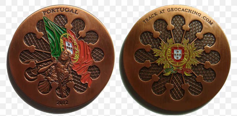 Geocoin Medal Metal Circle, PNG, 2188x1080px, Geocoin, Coin, Color, Compass Rose, Copper Download Free