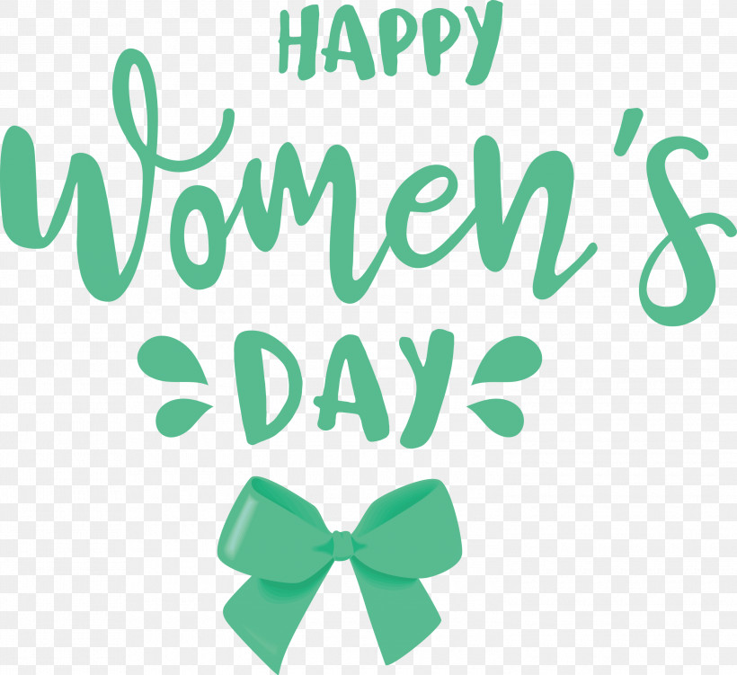 Happy Women’s Day Womens Day, PNG, 3000x2750px, Womens Day, Geometry, Green, Line, Logo Download Free