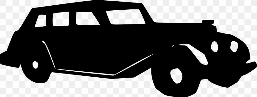 Vintage Car Logo Automotive Design Clip Art, PNG, 2224x843px, Car, Automotive Design, Automotive Exterior, Black, Black And White Download Free