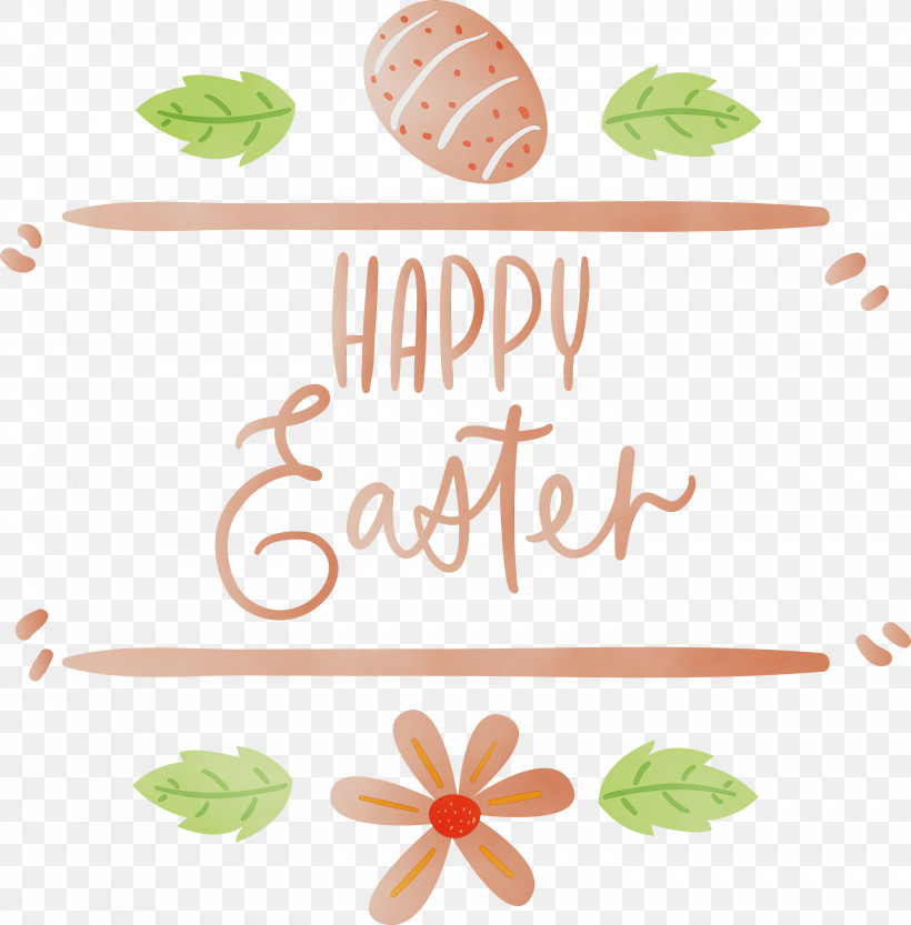 Leaf Font Plant, PNG, 2952x3000px, Easter Day, Easter Sunday, Happy Easter, Leaf, Paint Download Free