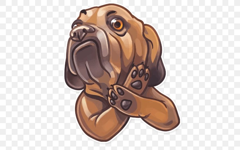 Puppy Dog Breed Telegram Sticker, PNG, 512x512px, Puppy, Android, Carnivoran, Dog, Dog Breed Download Free