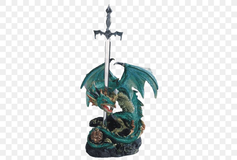 Figurine Statue Collectable Sword, PNG, 555x555px, Figurine, Collectable, Dragon, Mythical Creature, Statue Download Free