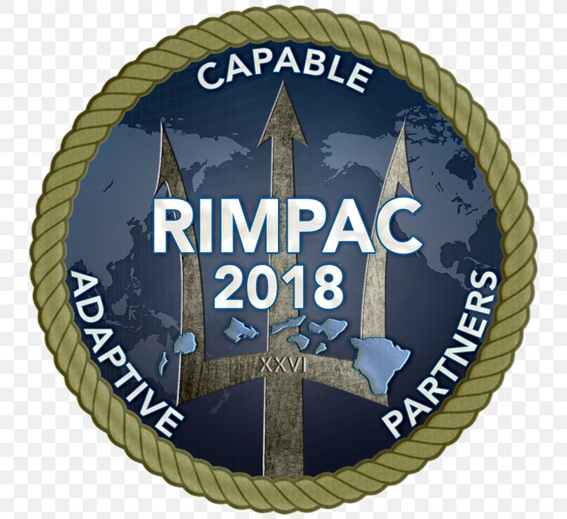 Hawaii Exercise RIMPAC United States Navy Royal New Zealand Navy, PNG, 750x750px, 2018, Hawaii, Badge, Brand, Emblem Download Free