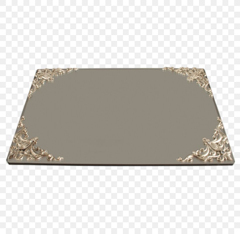 Place Mats Rectangle Tray Silver Brown, PNG, 800x800px, Place Mats, Brown, Placemat, Rectangle, Silver Download Free