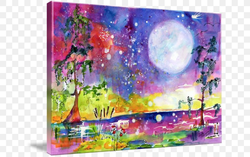 Watercolor Painting Strip-pieced Watercolor Magic: A Faster, New Approach To Creating 30 Watercolor Quilts Okefenokee Swamp Canvas, PNG, 650x516px, Painting, Acrylic Paint, Art, Artwork, Canvas Download Free