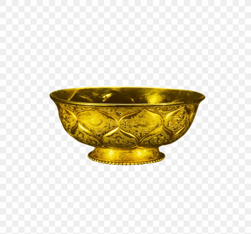 Bowl Tableware Gold, PNG, 1870x1743px, Bowl, Brass, Gold, Gratis, Metal Download Free