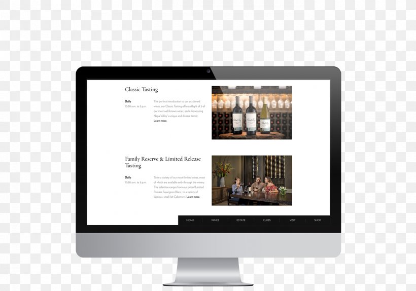 Charles Krug Winery Web Development Responsive Web Design, PNG, 1400x980px, Charles Krug Winery, Brand, Charles Krug, Display Advertising, Display Device Download Free