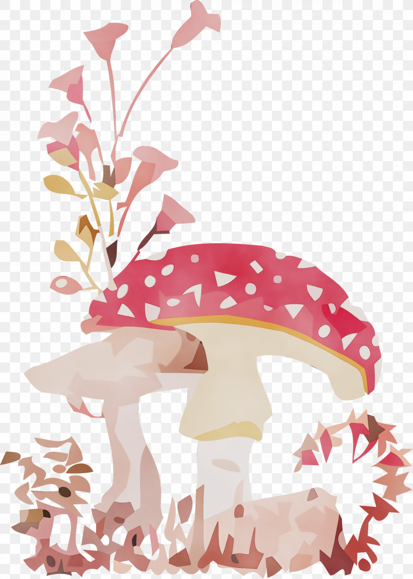 Floral Design, PNG, 2139x3000px, Mushroom, Branching, Floral Design, Flower, Paint Download Free