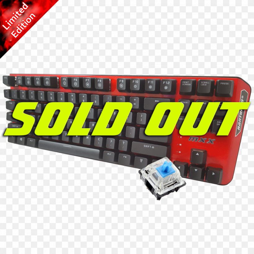 Computer Keyboard Gaming Keypad Electrical Switches United States Red, PNG, 2048x2048px, Computer Keyboard, Blue, Computer Hardware, Electrical Switches, Electronics Download Free