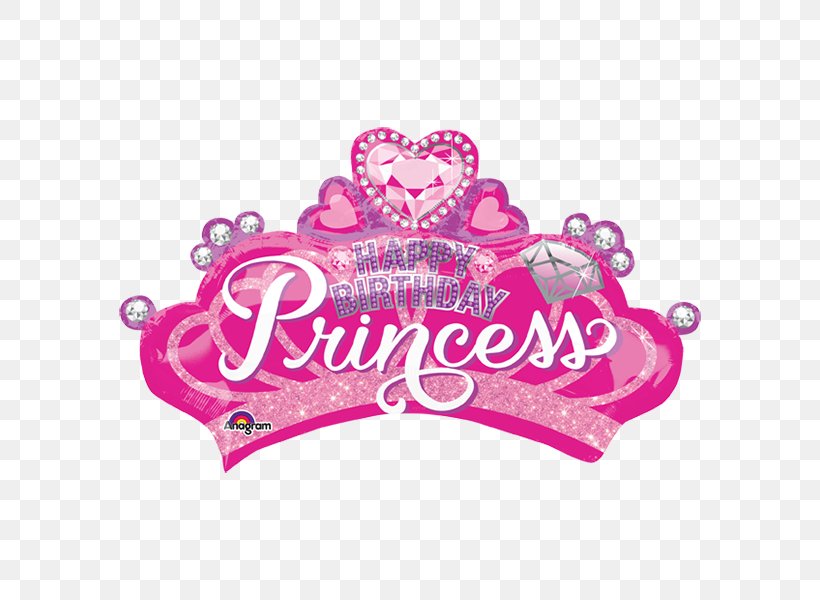Mylar Balloon Birthday Princess Party, PNG, 600x600px, Balloon, Birthday, Birthday Cake, Bopet, Costume Party Download Free