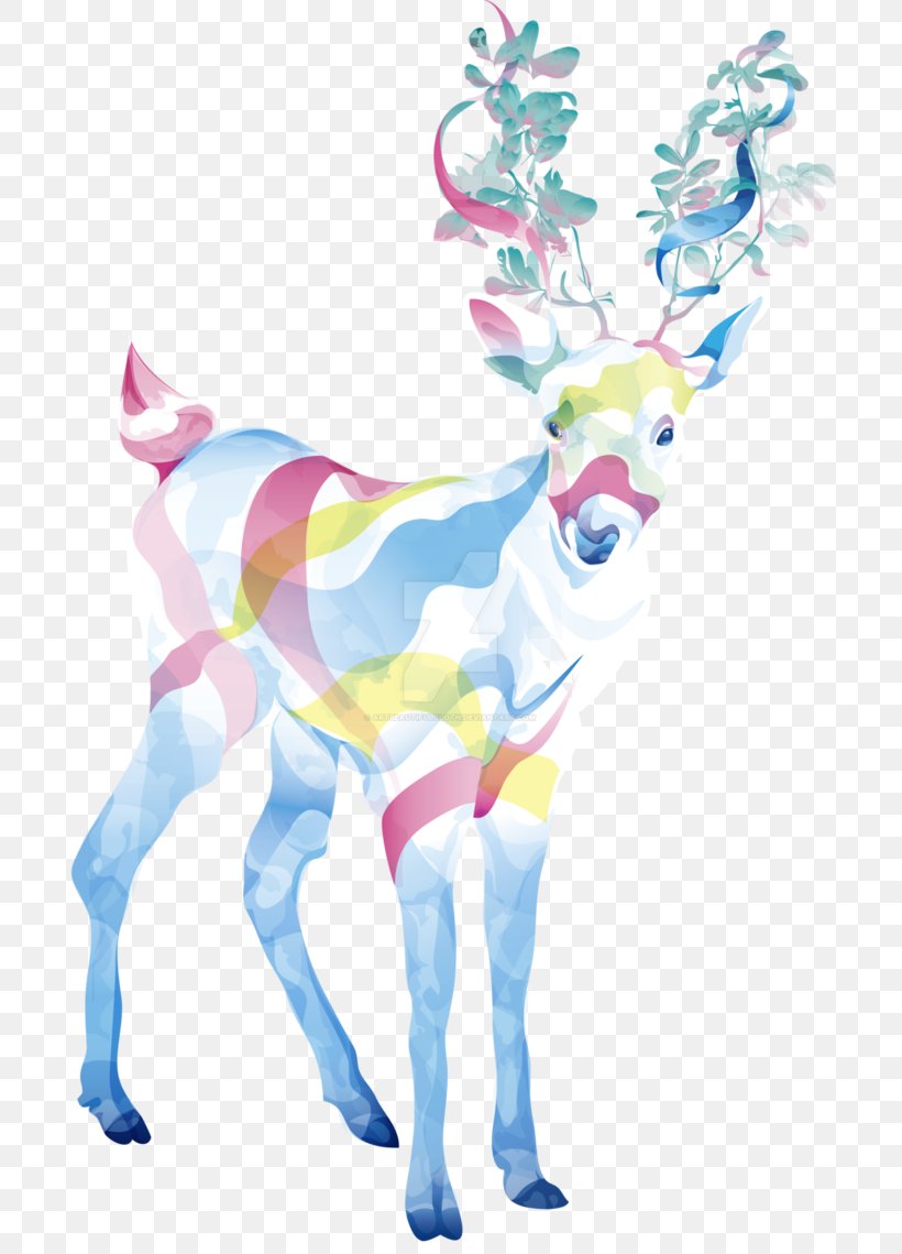 Reindeer Antler T-shirt, PNG, 701x1139px, Reindeer, Animal Figure, Antler, Art, Deer Download Free