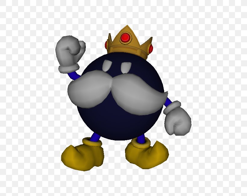 Super Smash Bros. For Nintendo 3DS And Wii U King Bob-omb Mario Series, PNG, 750x650px, Bobomb, Beak, Bird, Ducks Geese And Swans, Figurine Download Free