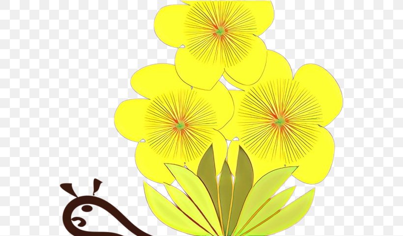 Yellow Flower Petal Plant Leaf, PNG, 578x481px, Cartoon, Flower, Leaf, Petal, Plant Download Free