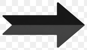 Bold Black Right Arrow PNG