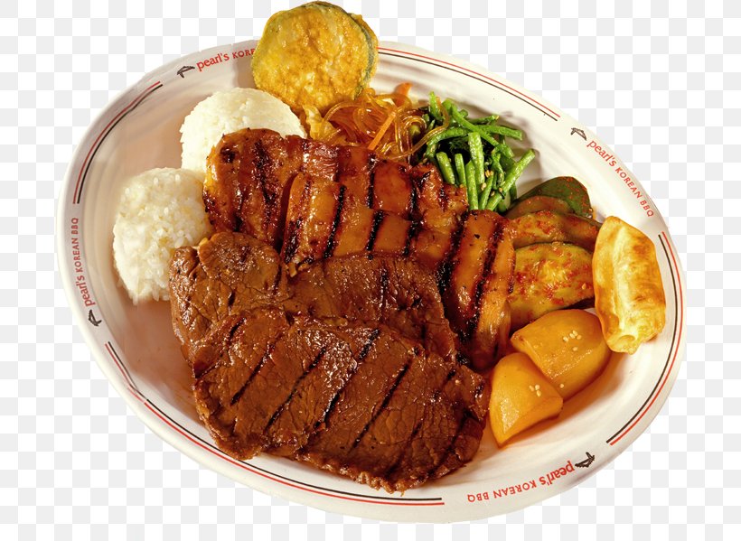 Sirloin Steak Barbecue Chicken Korean Cuisine Bulgogi, PNG, 700x599px, Sirloin Steak, Animal Source Foods, Asian Cuisine, Asian Food, Barbecue Download Free