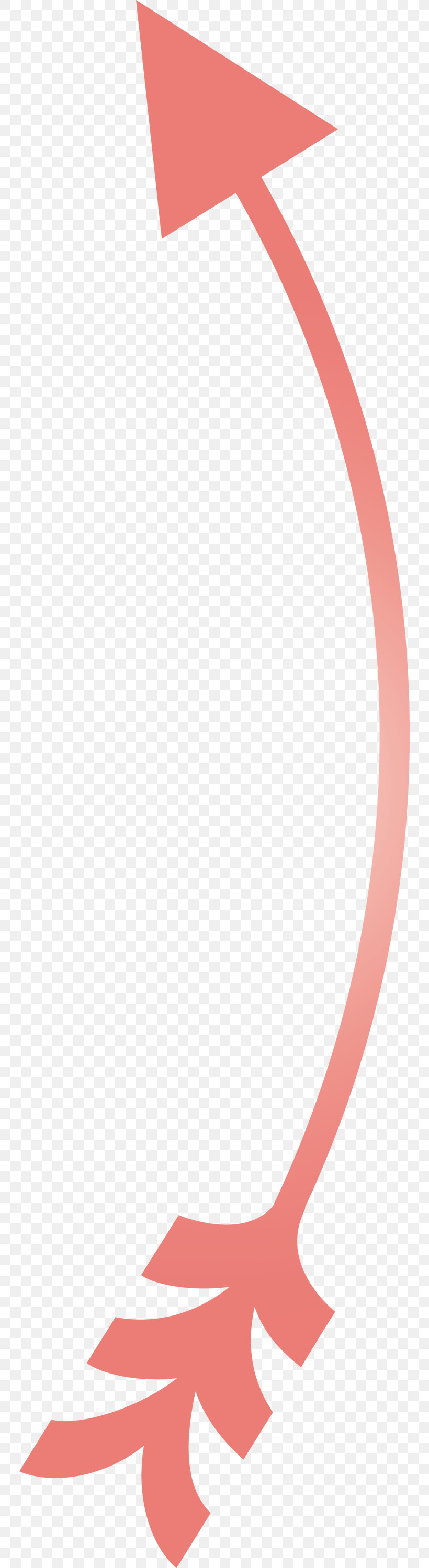 Cute Hand Drawn Arrow, PNG, 746x2999px, Cute Hand Drawn Arrow, Angle, Area, Line, Meter Download Free
