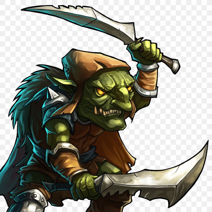 Green Goblin Gems Of War Game, PNG, 1024x1024px, Goblin, Cold Weapon, Dokkaebi, Dragon, Fictional Character Download Free